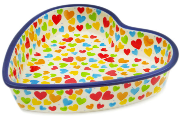 Heart Shaped Bowl 8"