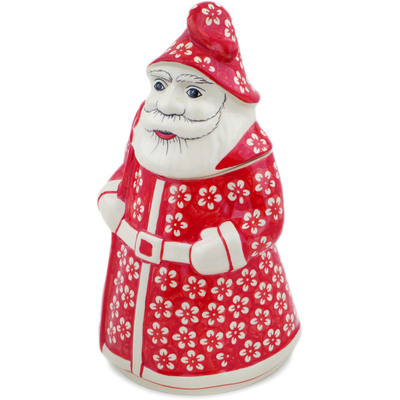 Santa Shaped Jar 13"