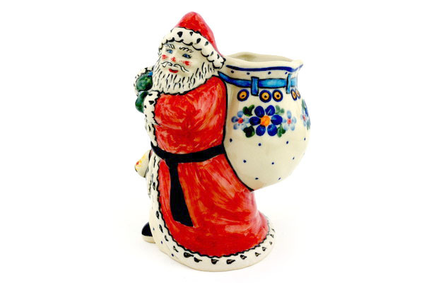 Santa Shaped Jar 9"