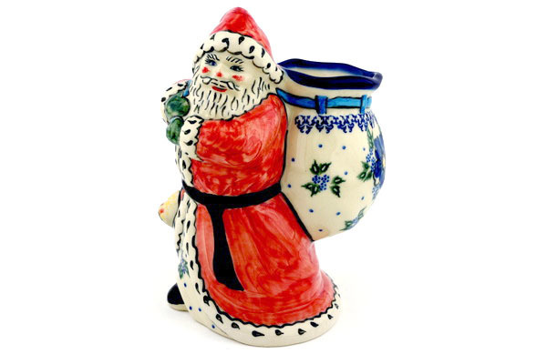 Santa Shaped Jar 9"