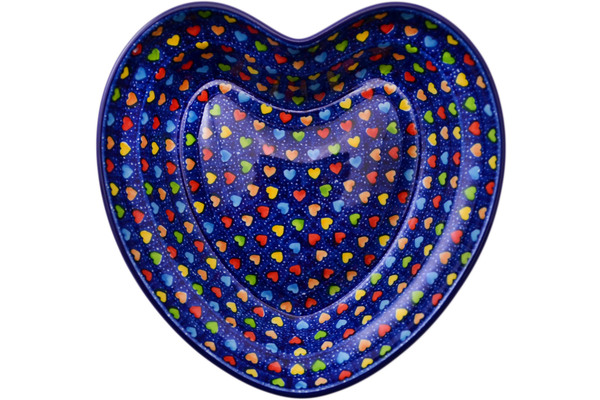 Heart Shaped Bowl 8"