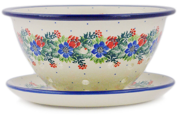 Colander with Plate 8"