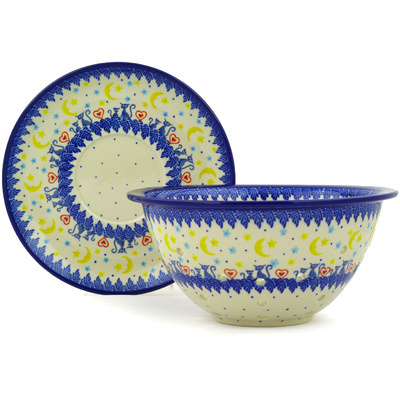 Colander with Plate 8"