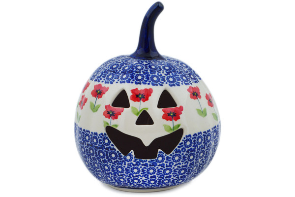 Jack O Lantern Candle Holder 6"