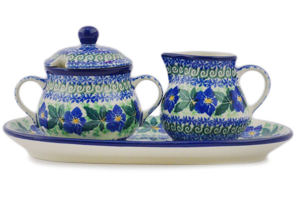 Sugar and Creamer Set 10"