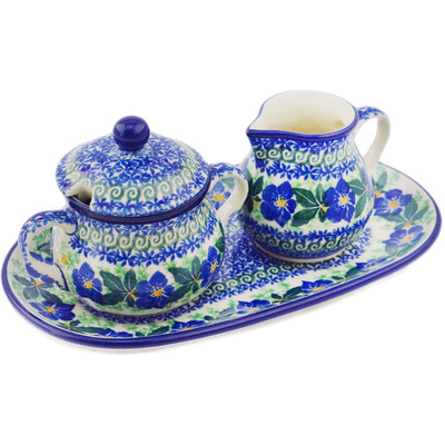 Sugar and Creamer Set 10"