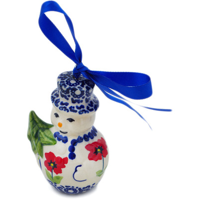 Snowman Ornament 4"