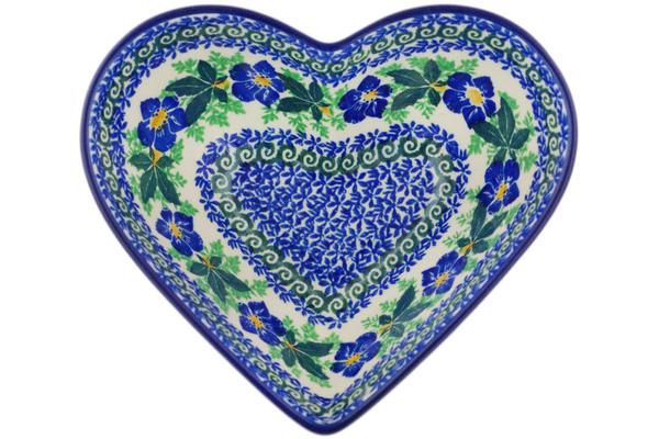 Heart Shaped Bowl 7"