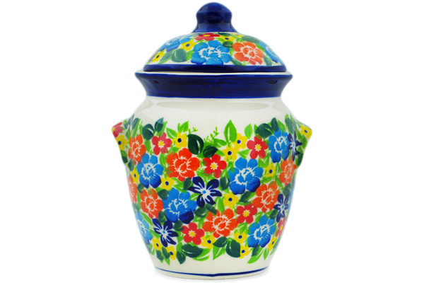 Jar with Lid 7"