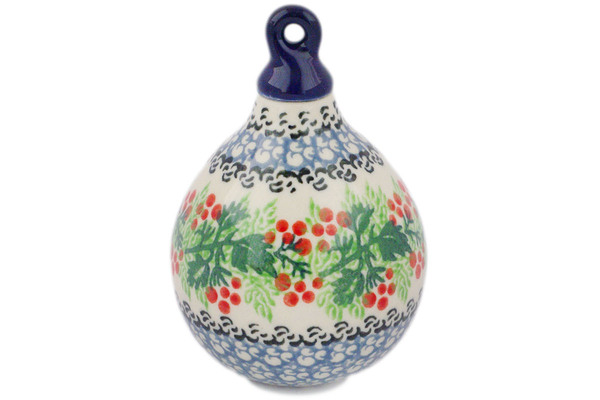 Christmas Ball Ornament 4"