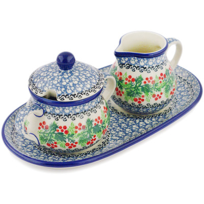 Sugar and Creamer Set 10"