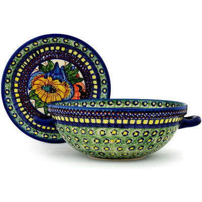 Colander with Plate 11"