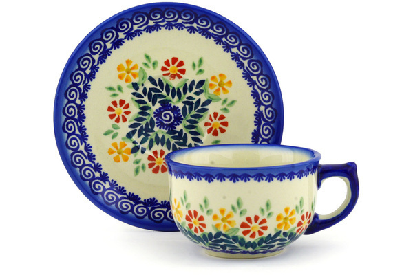 Cup with Saucer 10 oz