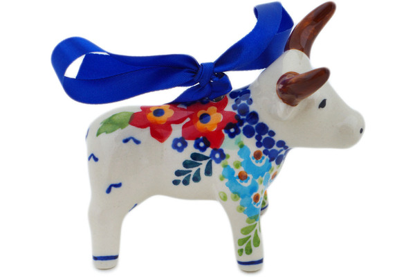 Cow Figurine 4"