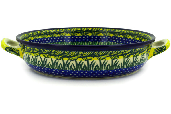 Round Baker with Handles 10-inch