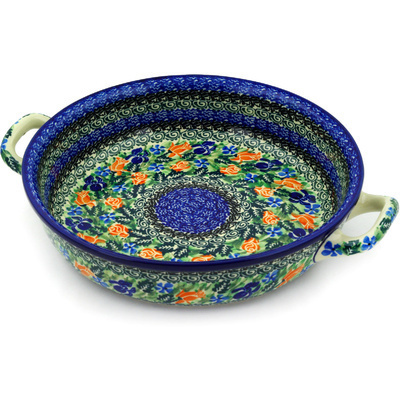 Round Baker with Handles 10-inch