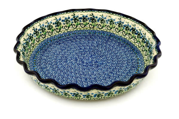 Fluted Pie Dish 10"