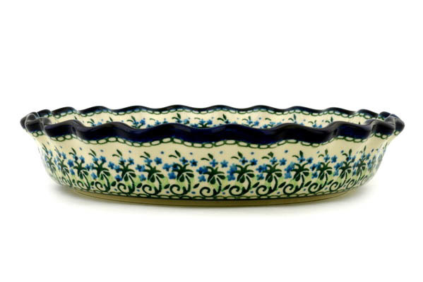 Fluted Pie Dish 10"