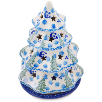 Christmas Tree Candle Holder 6"