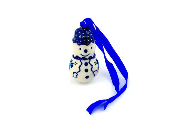 Snowman Ornament 3"