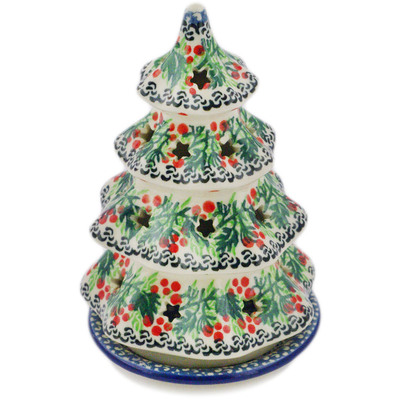 Christmas Tree Candle Holder 6"