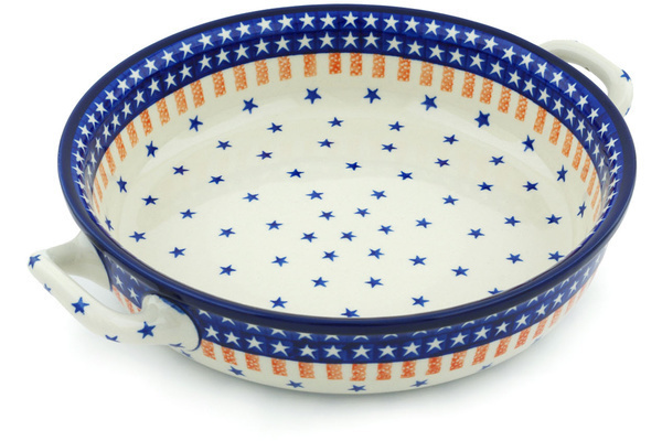 Round Baker with Handles 10-inch