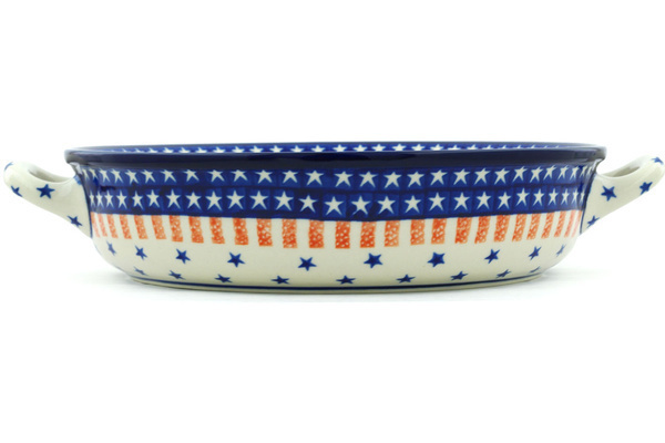 Round Baker with Handles 10-inch