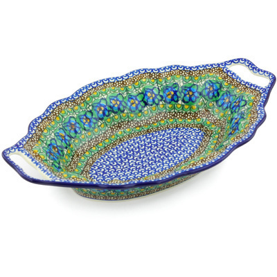 Platter with Handles 13"