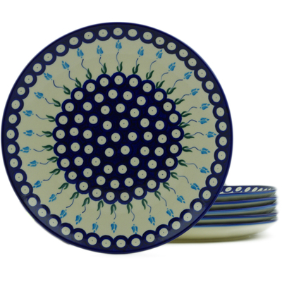 Set of 6 Plates 10"