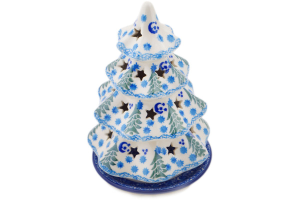 Christmas Tree Candle Holder 7"
