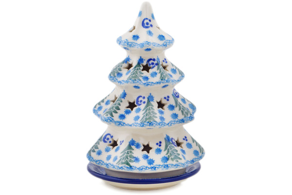 Christmas Tree Candle Holder 7"