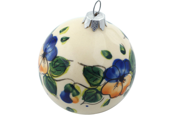 Christmas Ball Ornament 4"