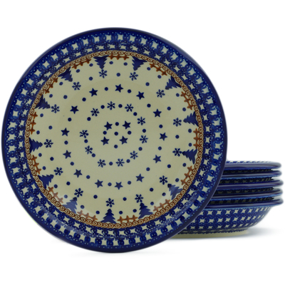 Set of 6 Pasta Bowls 9"