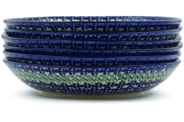 Set of 6 Pasta Bowls 9"