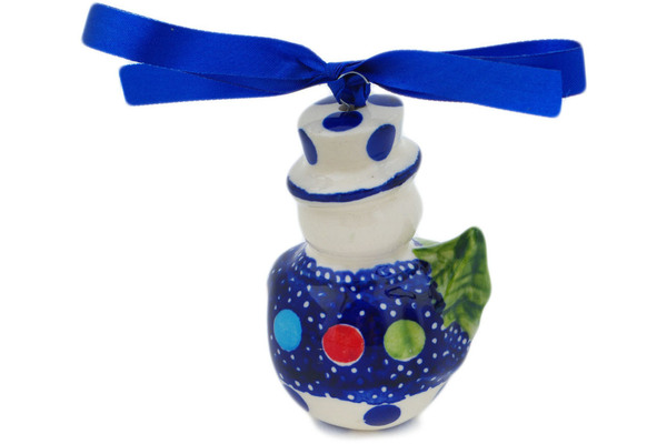 Snowman Ornament 4"