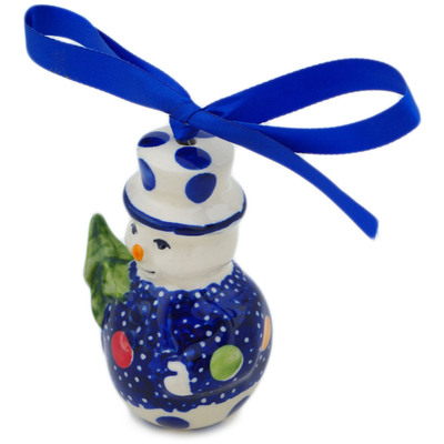 Snowman Ornament 4"