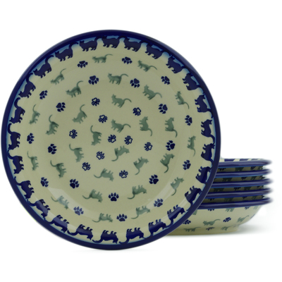 Set of 6 Pasta Bowls 9"