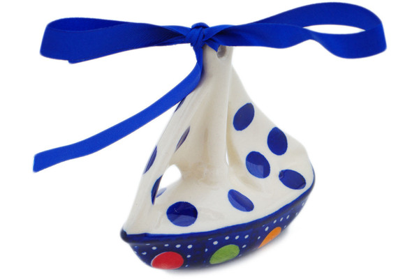 Sailboat Ornament 3"