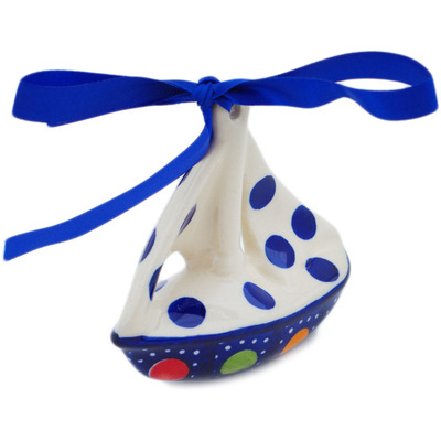 Sailboat Ornament 3"