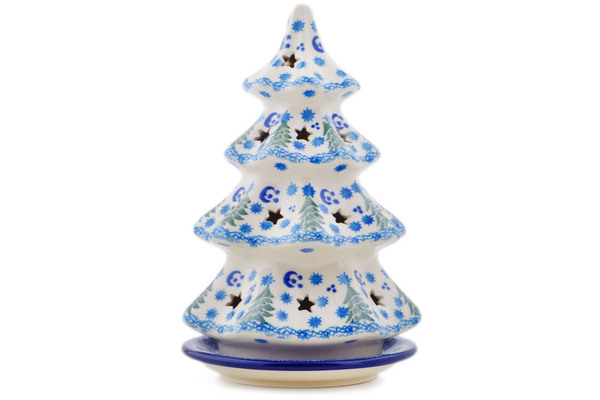 Christmas Tree Candle Holder 8"
