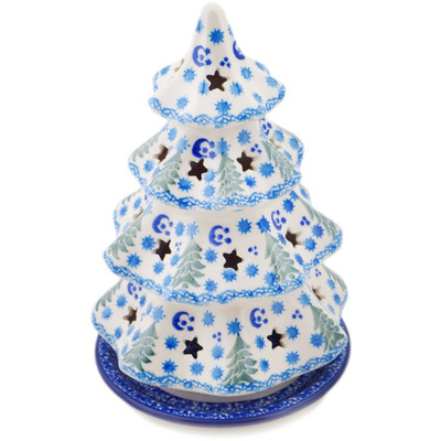 Christmas Tree Candle Holder 8"