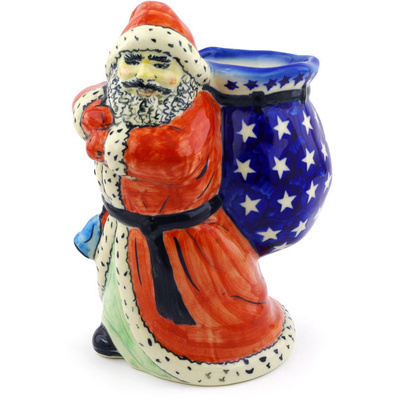 Santa Shaped Jar