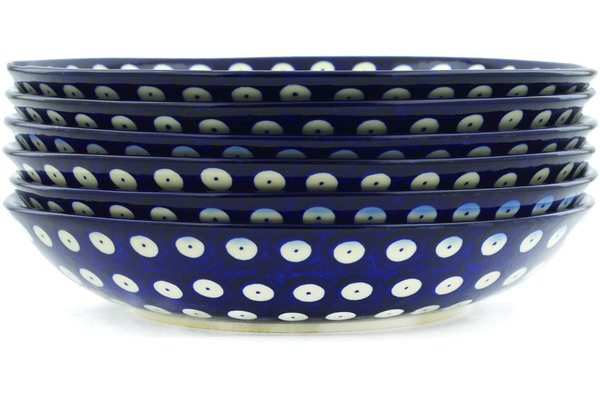 Set of 6 Pasta Bowls 9"