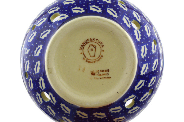 Globe Shaped Candle Holder 8"