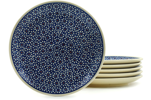 Set of 6 Plates 7"