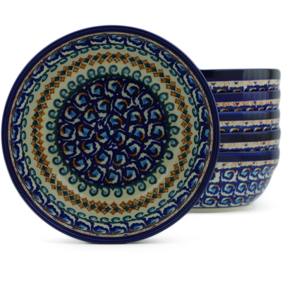 Set of 6 Bowls 7"