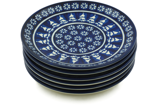 Set of 6 Plates 7"
