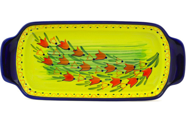 Tray with Handles 13"