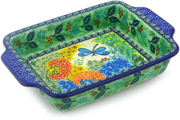 Rectangular Baker with Handles 9"