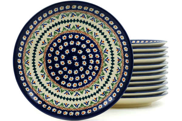 Set of 12 Plates 7"